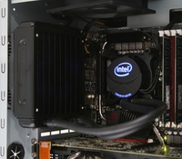 Intel LGA 2011 DRX-B  heatsink mounted on