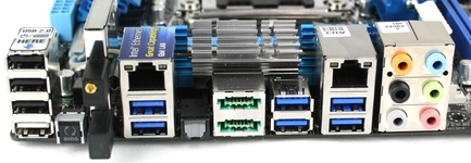 Asus P9X79 Deluxe I/O Ports
