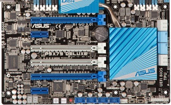 Asus P9X79 Deluxe PCI/PCI-E Slots