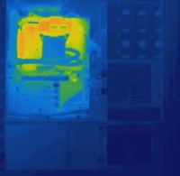 Asus P9X79 Deluxe Thermal Image