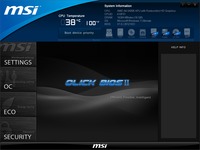 MSI FM2-A75IA-E53 Click BIOS II