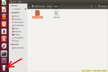 Ubuntu Open Thumbdrive