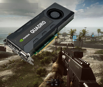 Gaming on a Quadro video card