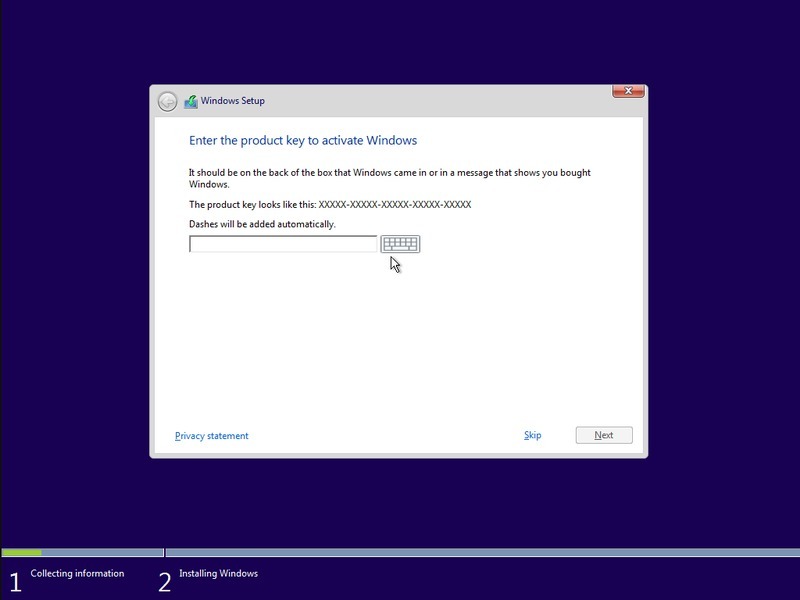 Installing Windows 10 With A Microsoft Windows 10 Usb Key