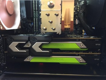 NVIDIA GP100 with NVLINK in Puget Systems Peak Mini