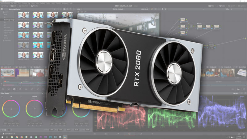 DaVinci 15: NVIDIA GeForce RTX 2080 2080 Ti Performance | Systems