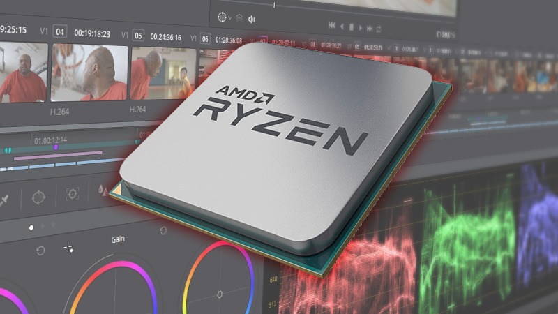 AMD Ryzen 3rd Gen DaVinci Resolve Studio Performance