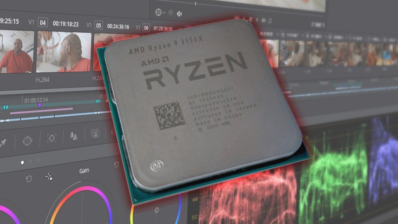AMD Ryzen 9 3950X CPU for DaVinci Resolve