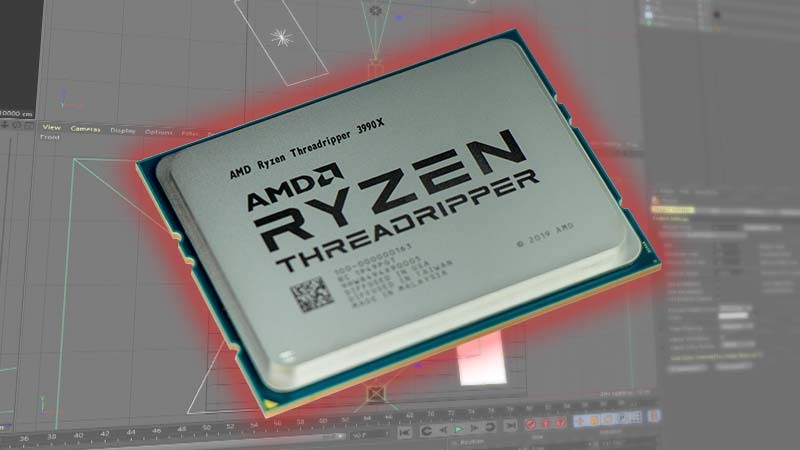 AMD Threadripper 3990X Tested on Windows 10 Pro for Workstations in CPU-based Rendering