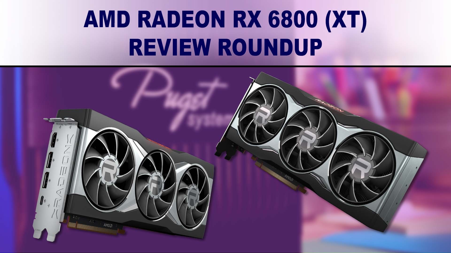 AMD Radeon 6800 XT 16GB benchmark review summary