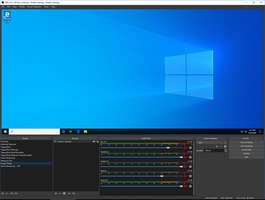 Screenshot of Capturing a Windows Desktop Using OBS Studio