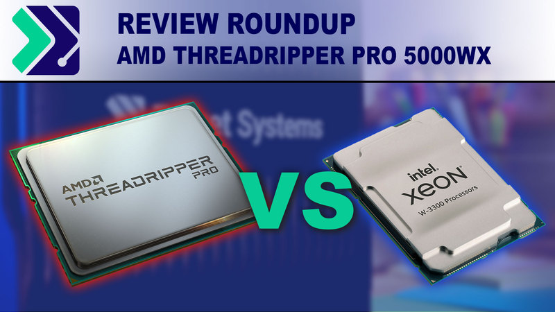 AMD Threadripper Pro 5000WX vs Intel Xeon W-3300 for content creation review