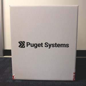 Puget Systems Outer Shipping Box
