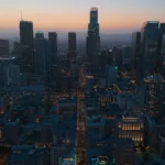 From grab from an 8K Aerial Shoot over DTLA