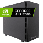 Puget Systems Tower Workstation PC with NVIDIA GeForce RTX Studio Badge