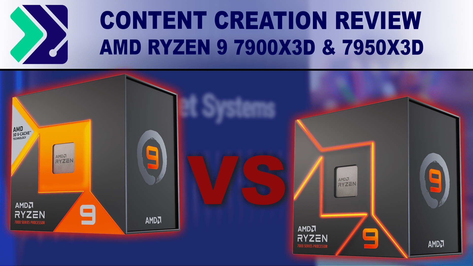 AMD Ryzen 9 7900X3D 7950X3D Content Creation Review