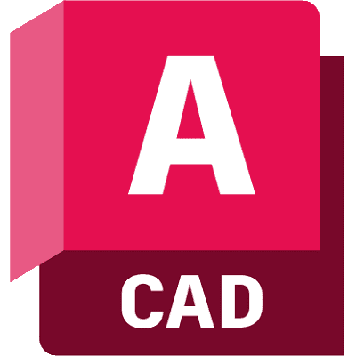 Icono del logotipo de Autodesk AutoCAD