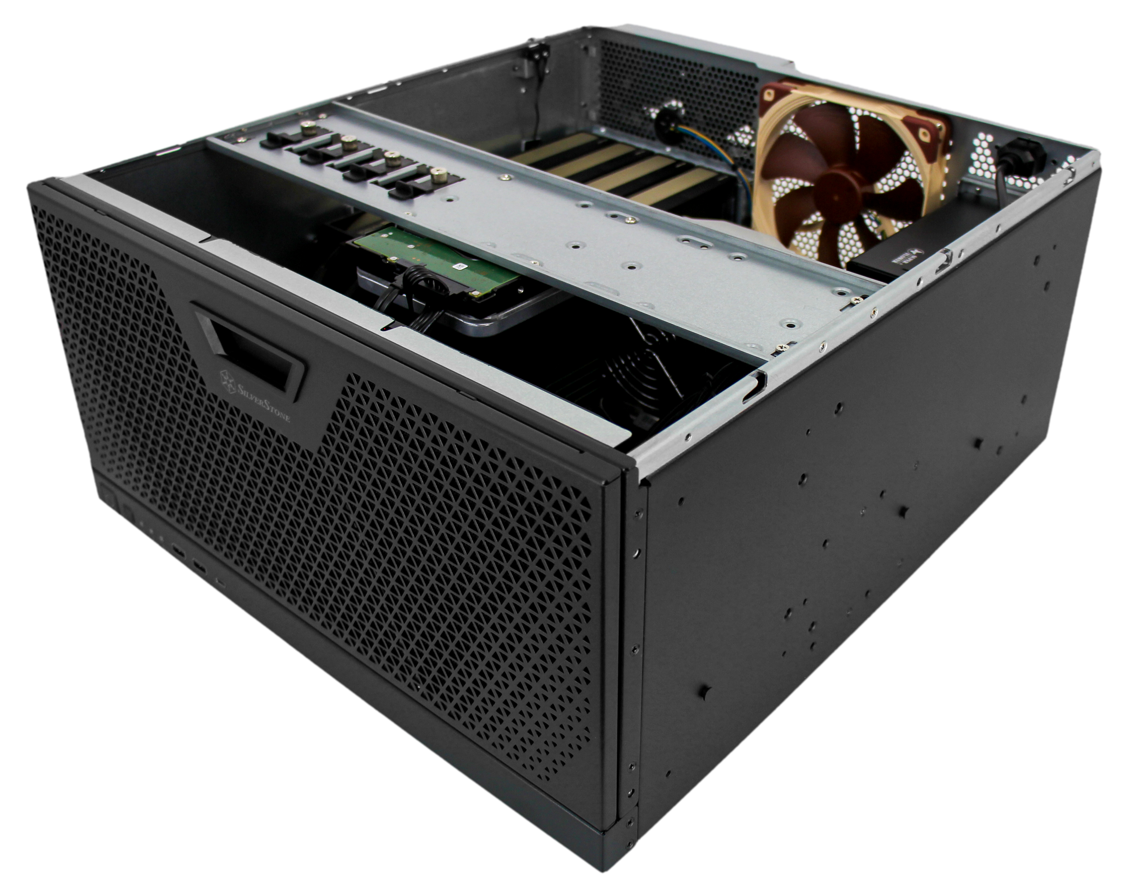 Puget Systems Quad GPU AI Training and Inference Server in Silverstone 5U Rackmount Chassis