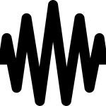 Waveform Icon Representing Quiet Operation