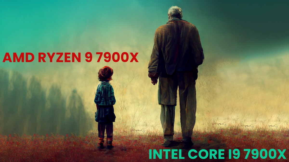 AMD Ryzen 7900X vs Intel Core i9 7900X - Battle of the Names