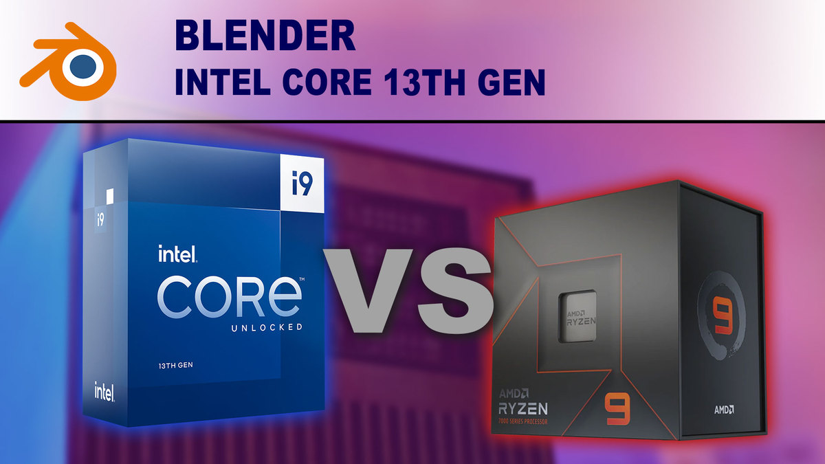 Blender: 13th Gen Intel Core | Puget Systems