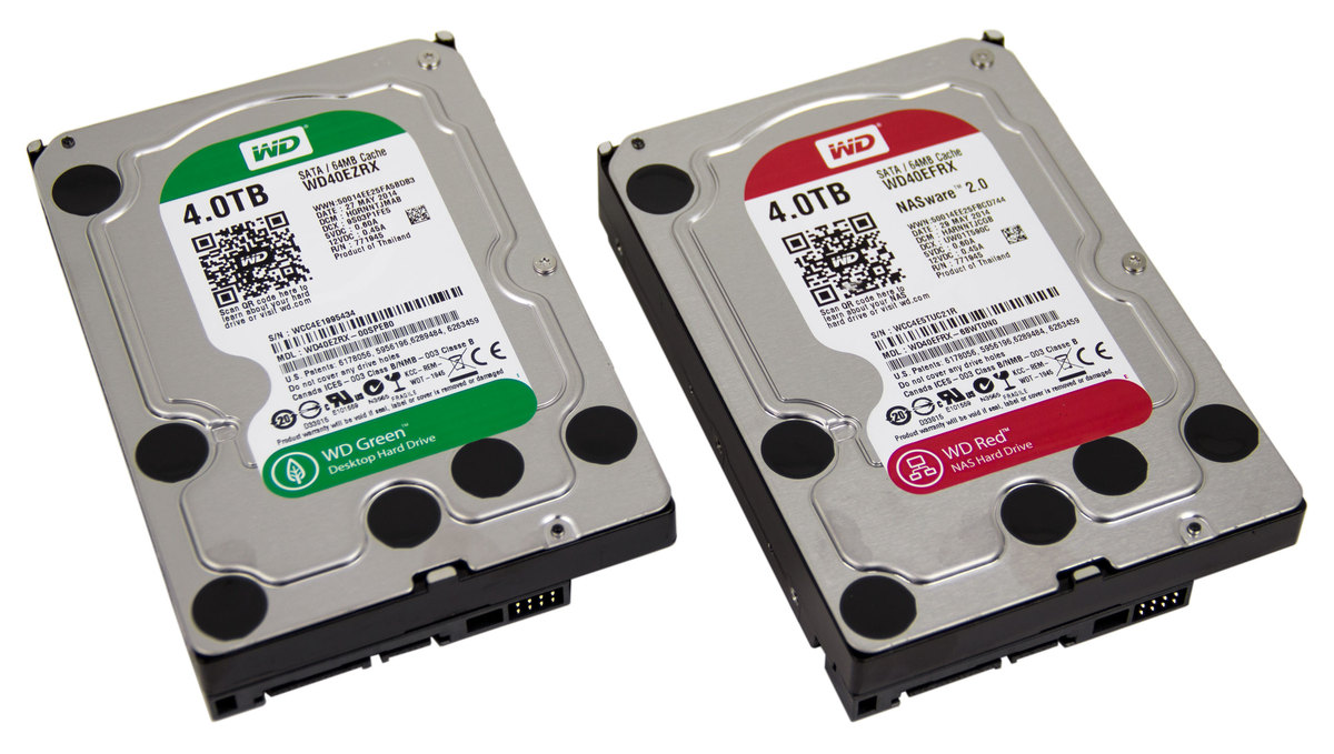 Voksen stege sandaler Western Digital Green vs. Red Hard Drives | Puget Systems