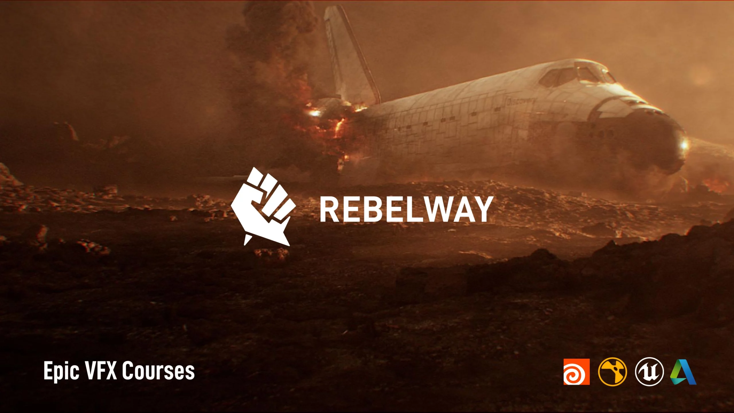 Rebelway VFX School Banner