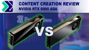 NVIDIA RTX 6000 Ada Generation Content Creation Review