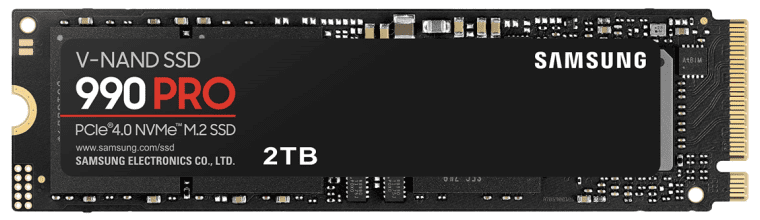 Samsung SSD 990 PRO M.2 PCIe 4.0 NVMe 2To 