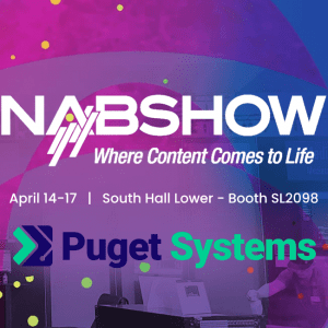 Puget Systems at NAB 2024 Show Info