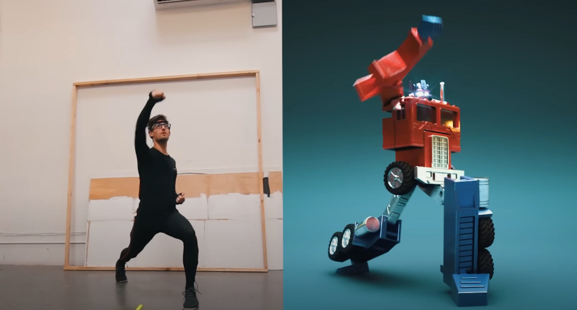 Clint Jones Using Motion Capture to Animate Optimus Prime